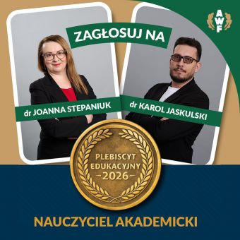 wykładowcy awf warzawa nominowani