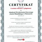 Certyfikat antyplagiat
