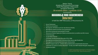 Inauguracja 2026/2027 - program
