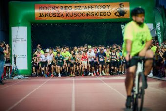 11 Nocny Bieg Sztafetowy Janusza Kusocińskiego - Start