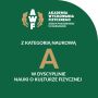 Kategoria A dla AWF Warszawa