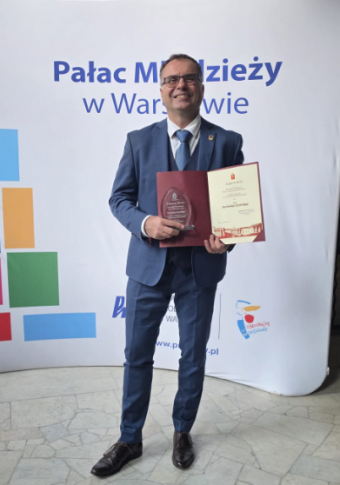 Nagroda Prezydenta m.st. Warszawy dla dr. Bartłomieja Krynickiego